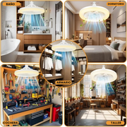 VENTILADOR DE TECHO CON LUZ LED