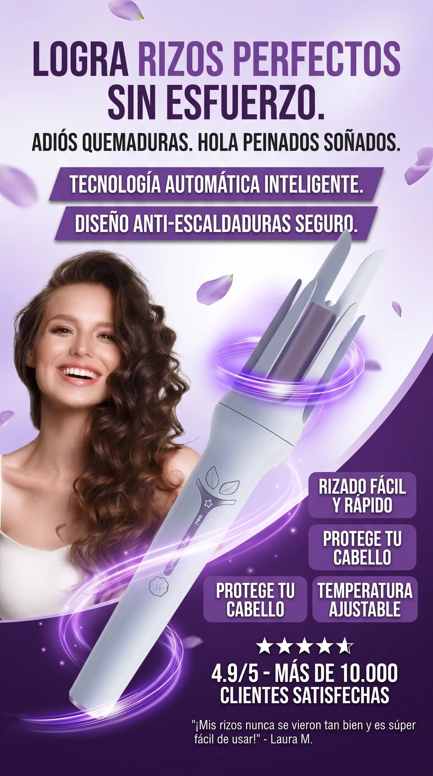 RIZADOR DE CABELLO AUTOMATICO