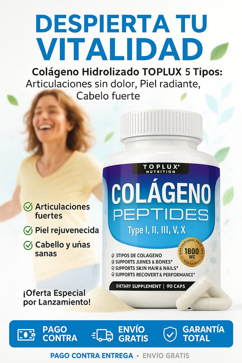 Colágeno Peptides 5 en 1