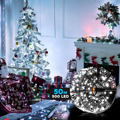 Luz Led Lineal 50 Metros 500 Led