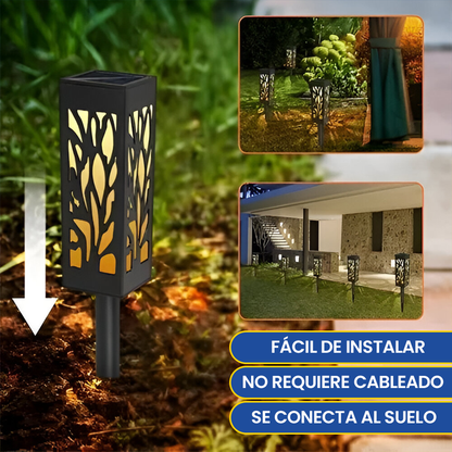 Luces Solares de Estaca Para Jardín PROMO