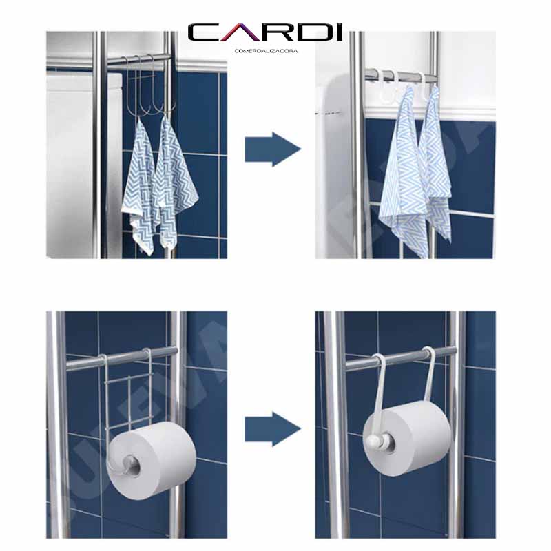 Estante Organizador Para Baño Sobre Inodoro De 3 Niveles.