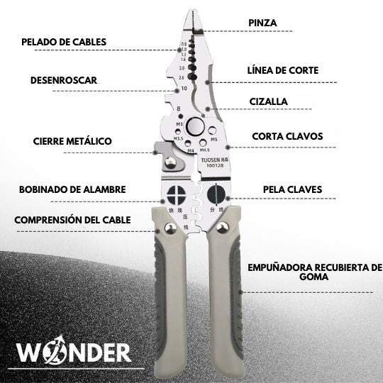 Alicate Inteligente ⚡️ PRO WORK 🔩