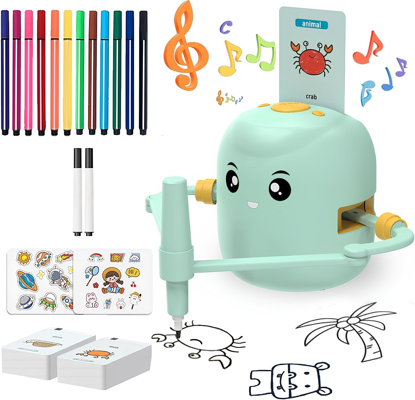 🧠🤖 Robot de Dibujo Para Niños