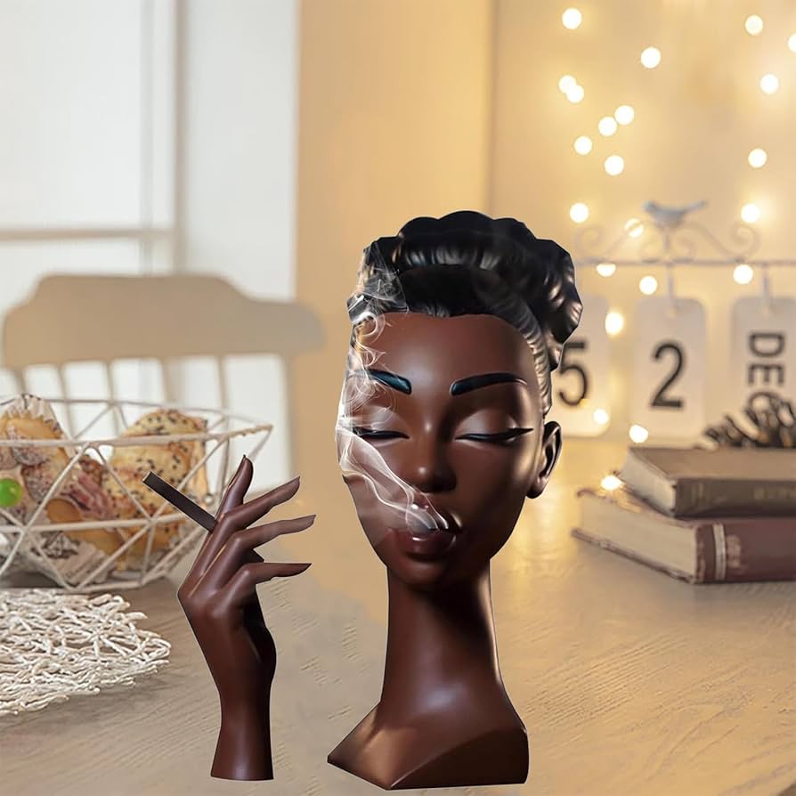 Quemador de Incienso Mujer Negra