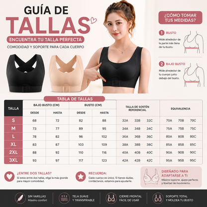BRASIER CORRECTOR DE POSTURA - SIN COSTURA