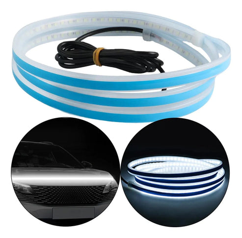 TIRA LED DINÁMICA FLEXIBLE PARA CAPÓ DE AUTO