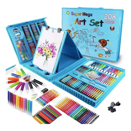 Mega Set de Arte de 208 piezas