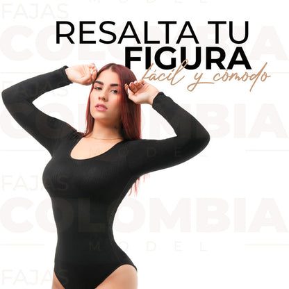 Body Moldeador Manga Larga