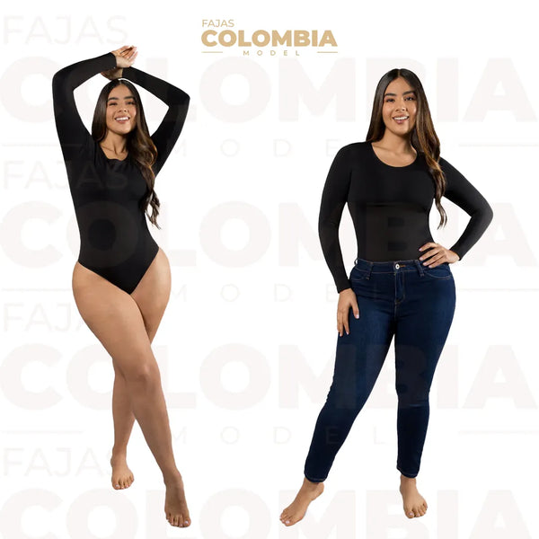 Body Moldeador Manga Larga