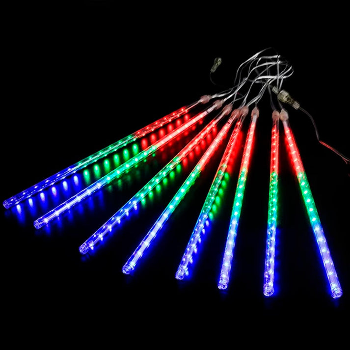 LUCES EN FORMA DE LLUVIA