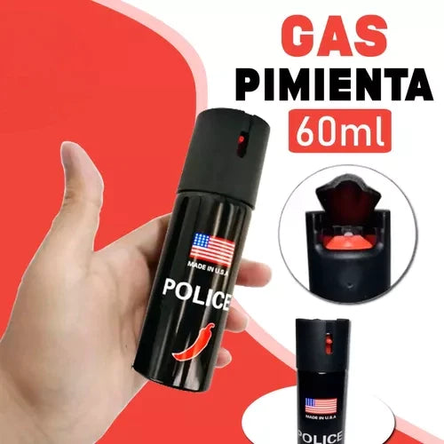 Gas Pimienta Autodefensa 60ML