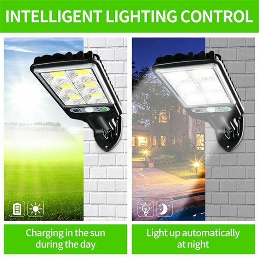 MINI LAMPARA SOLAR CON SENSOR DE MOVIMIENTO Y CONTROL