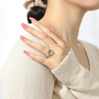 Anillos Sol y Luna celestiales