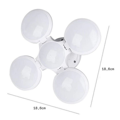 Foco Solar Led Recargable Forma Balón