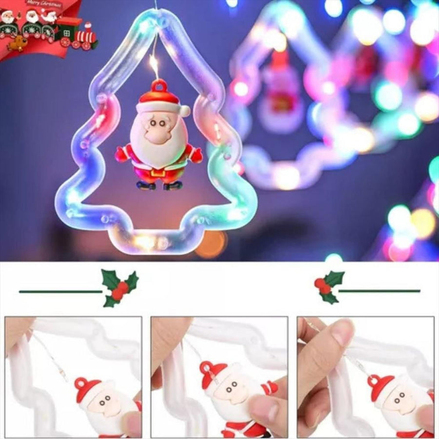 Luces navideñas forma de árbol 🎄