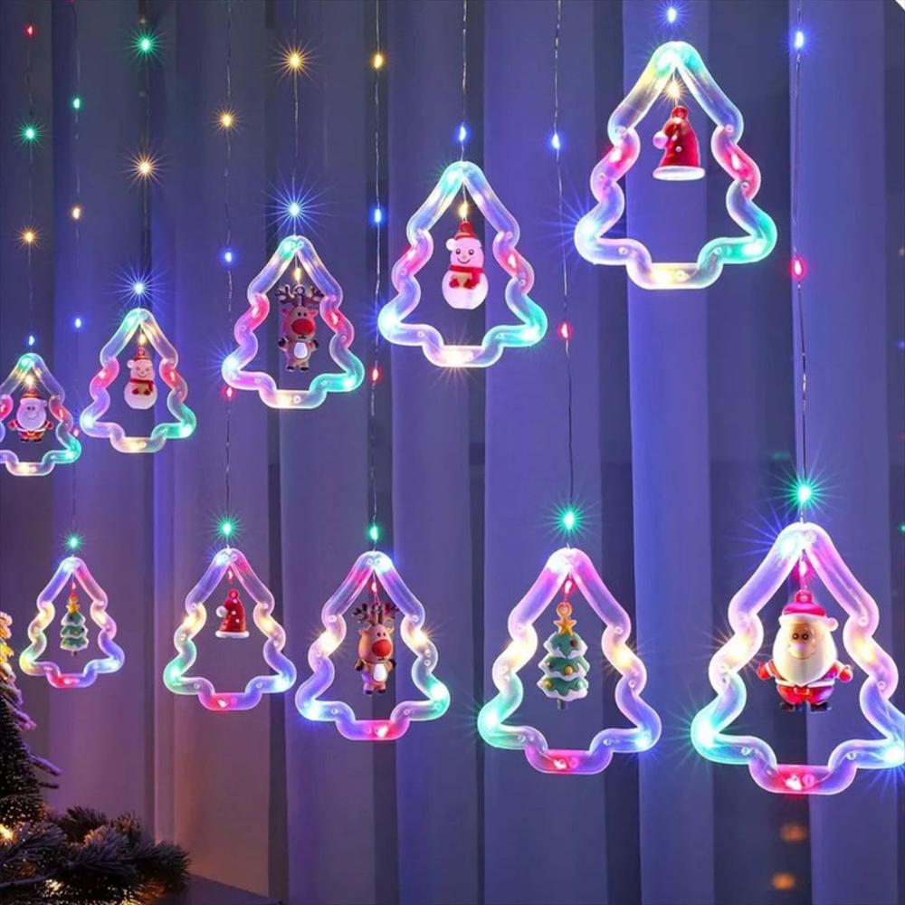 Luces navideñas forma de árbol 🎄