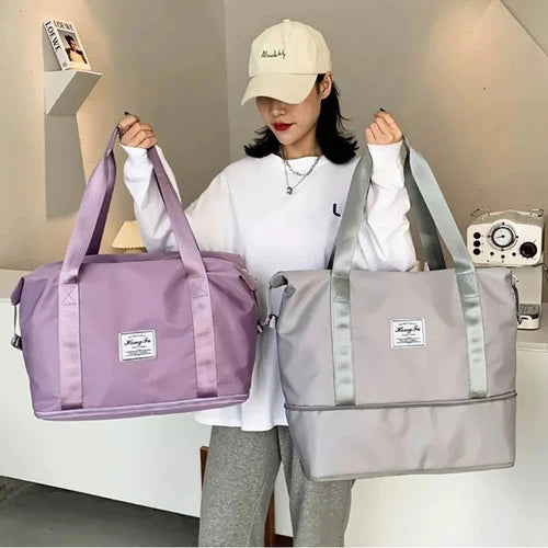 Bolso Expandible Con Bolsillo