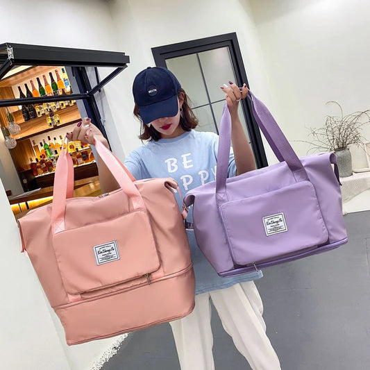 Bolso Expandible Con Bolsillo