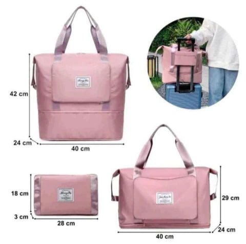 Bolso Expandible Con Bolsillo