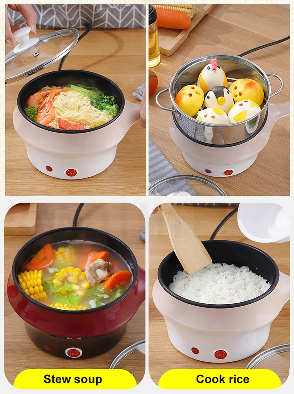 Olla Multifuncional Eléctrica