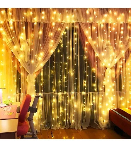 🔥CORTINA DE LUCES LED🔥