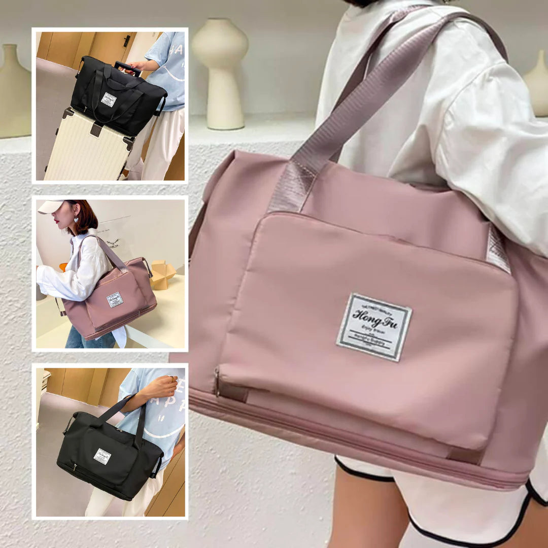 Bolso Expandible Con Bolsillo